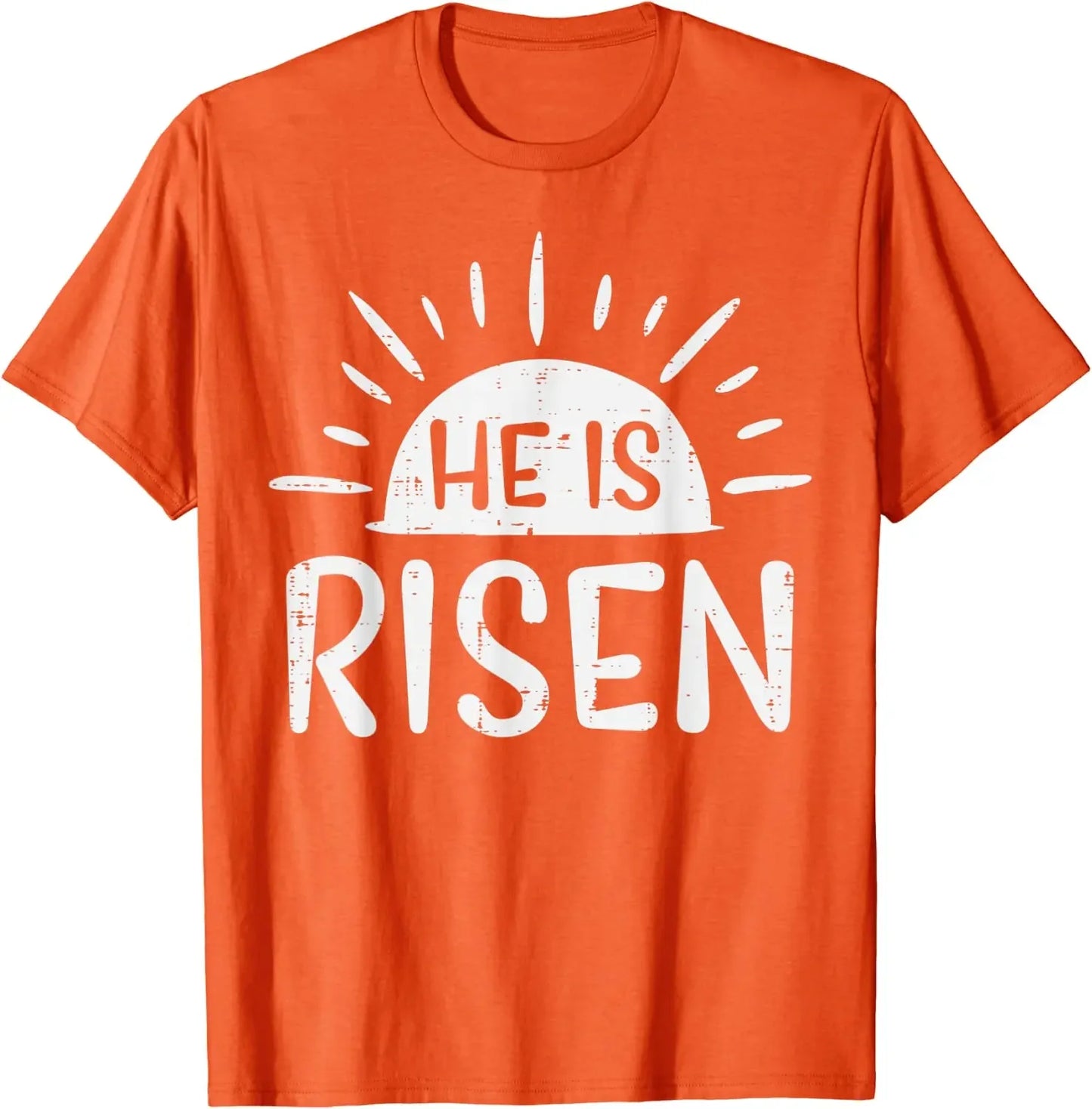 He Is Risen - Sunrise Easter Faith Tee