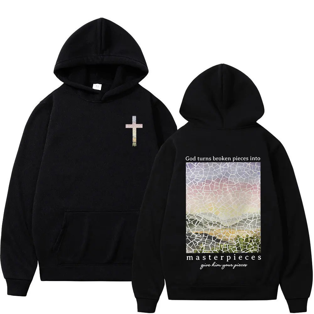 Masterpiece Mosaic Christian Unisex Hoodie