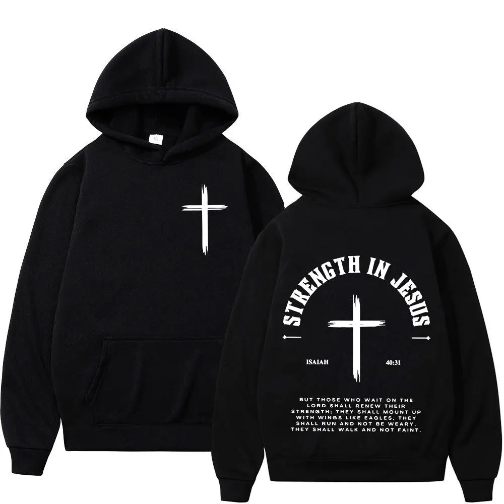 Strength In Jesus Isaiah Hoodie
