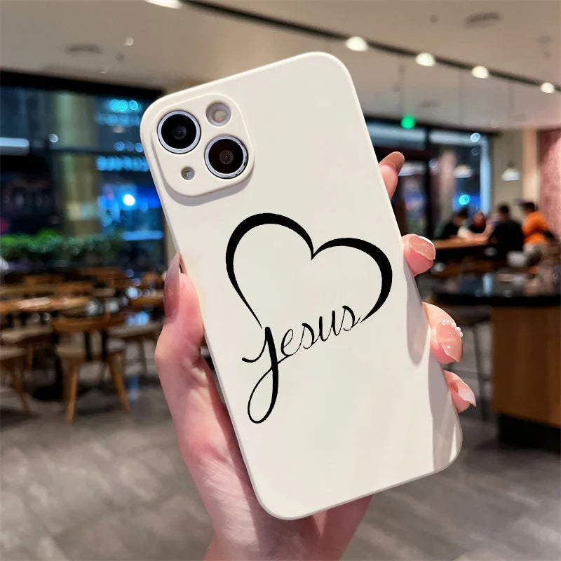 Jesus Heart iPhone Case