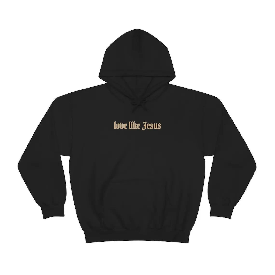 Love Like Jesus Hoodie – Faith-Inspired Comfort