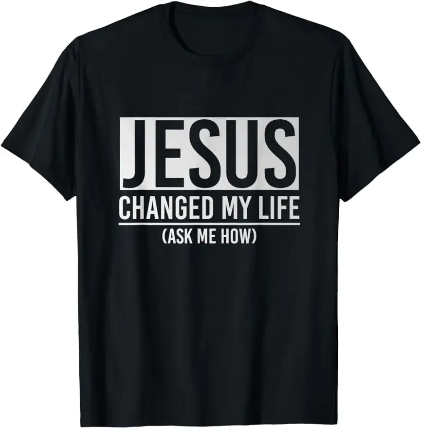 Jesus Changed My Life T-Shirt – Start the Conversation