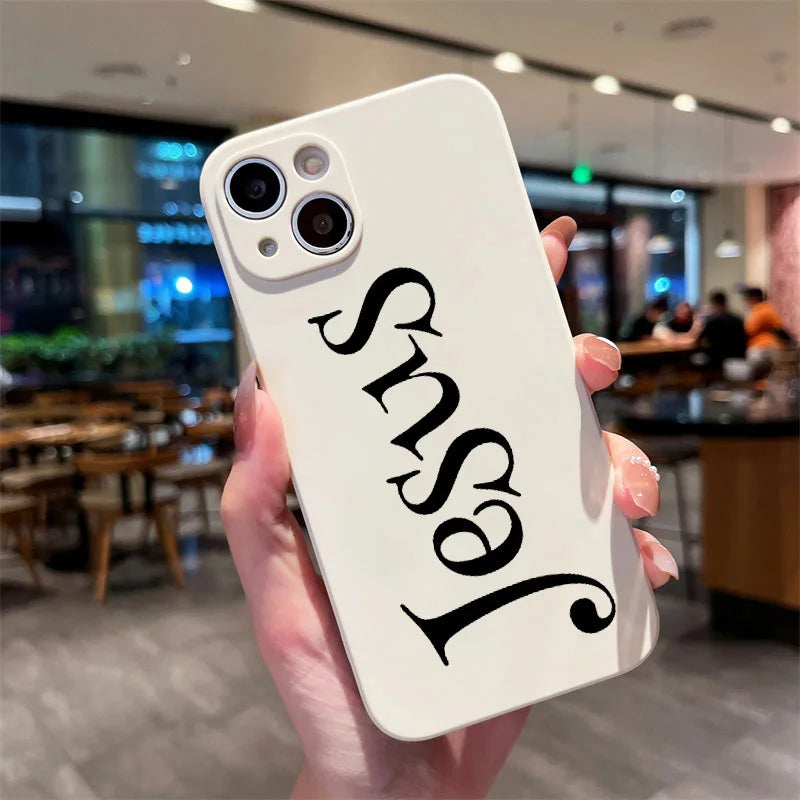 Offwhite Jesus iPhone Case