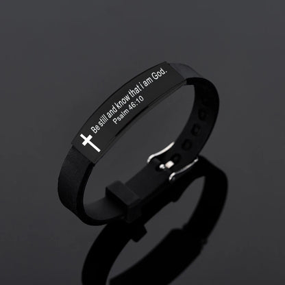 Faith Warrior Scripture Bracelet