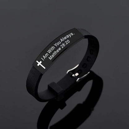 Faith Warrior Scripture Bracelet