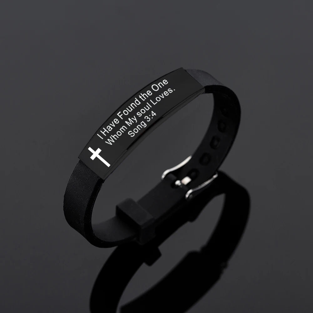 Faith Warrior Scripture Bracelet