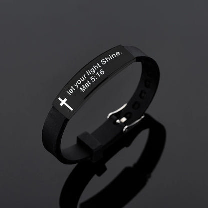 Faith Warrior Scripture Bracelet