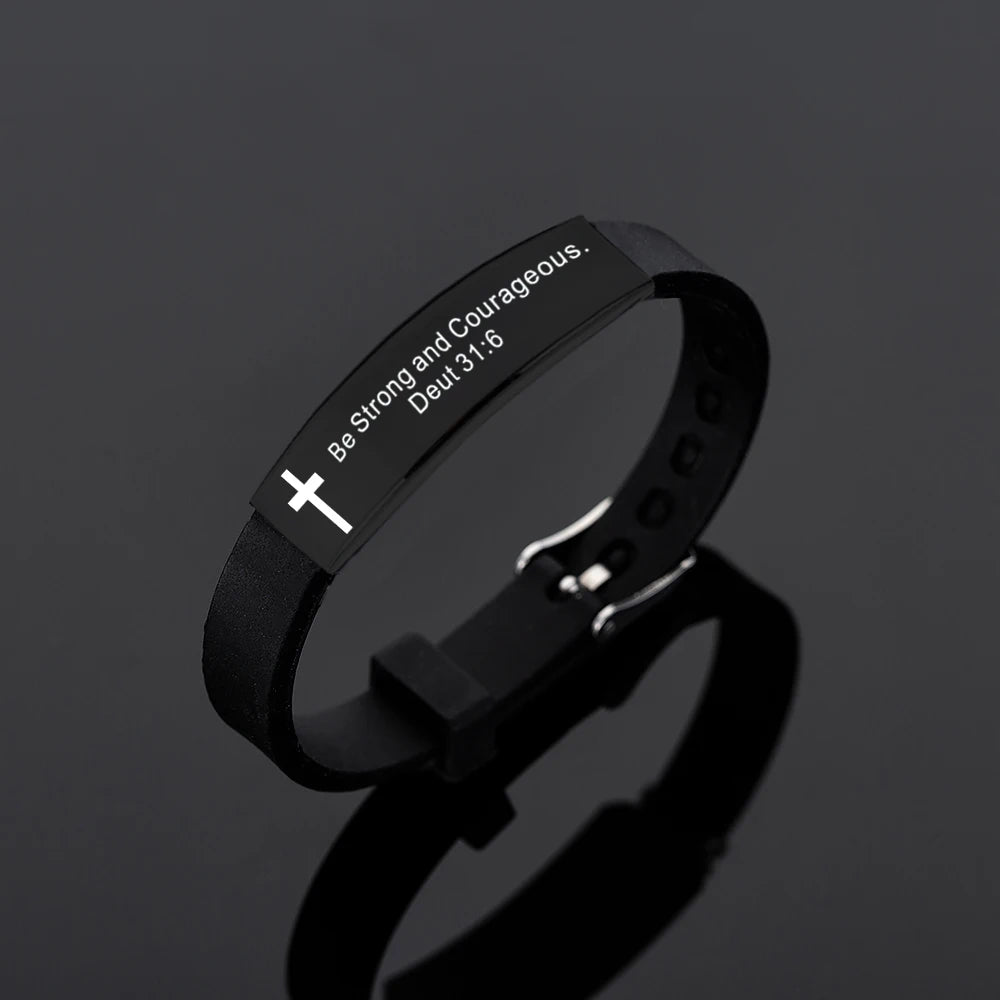 Faith Warrior Scripture Bracelet