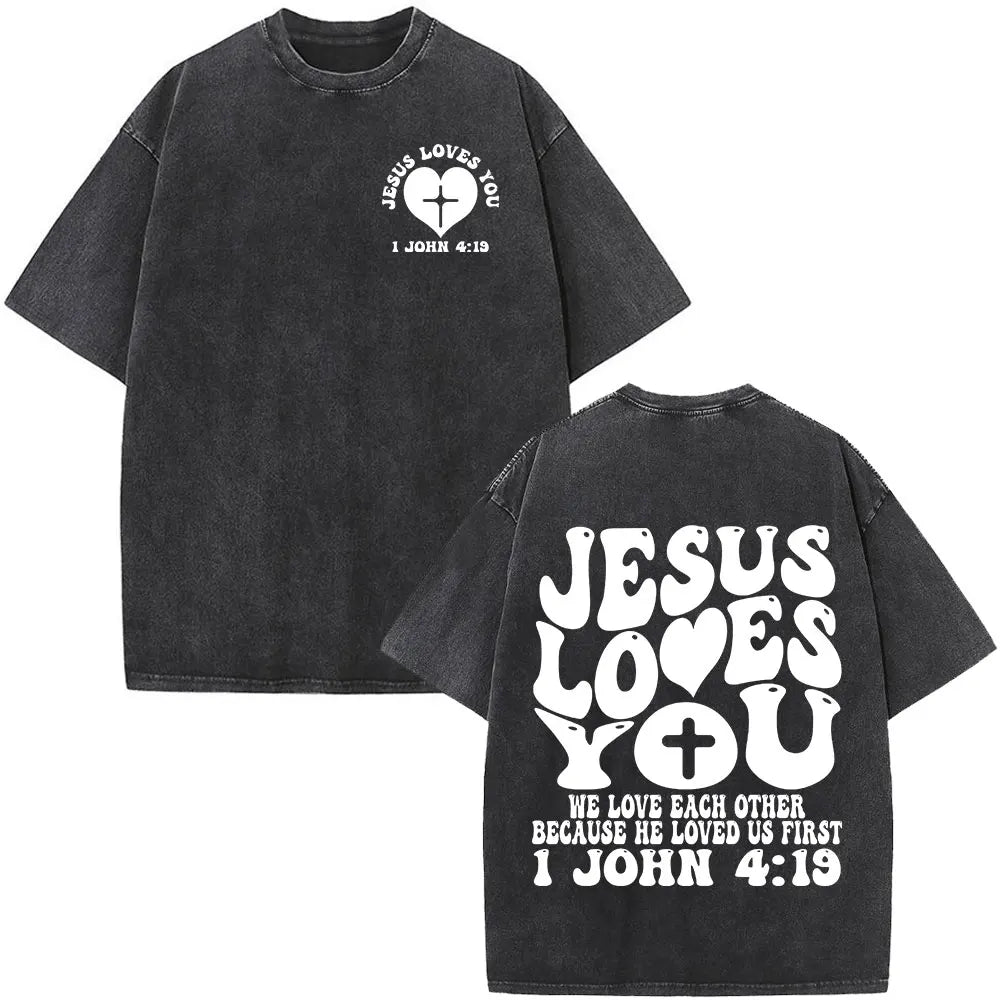 Jesus Loves You Scripture T-Shirt