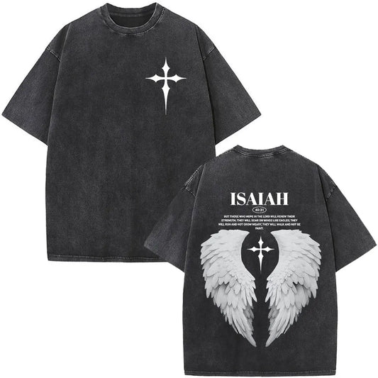 Isaiah Wings Scripture T-Shirt