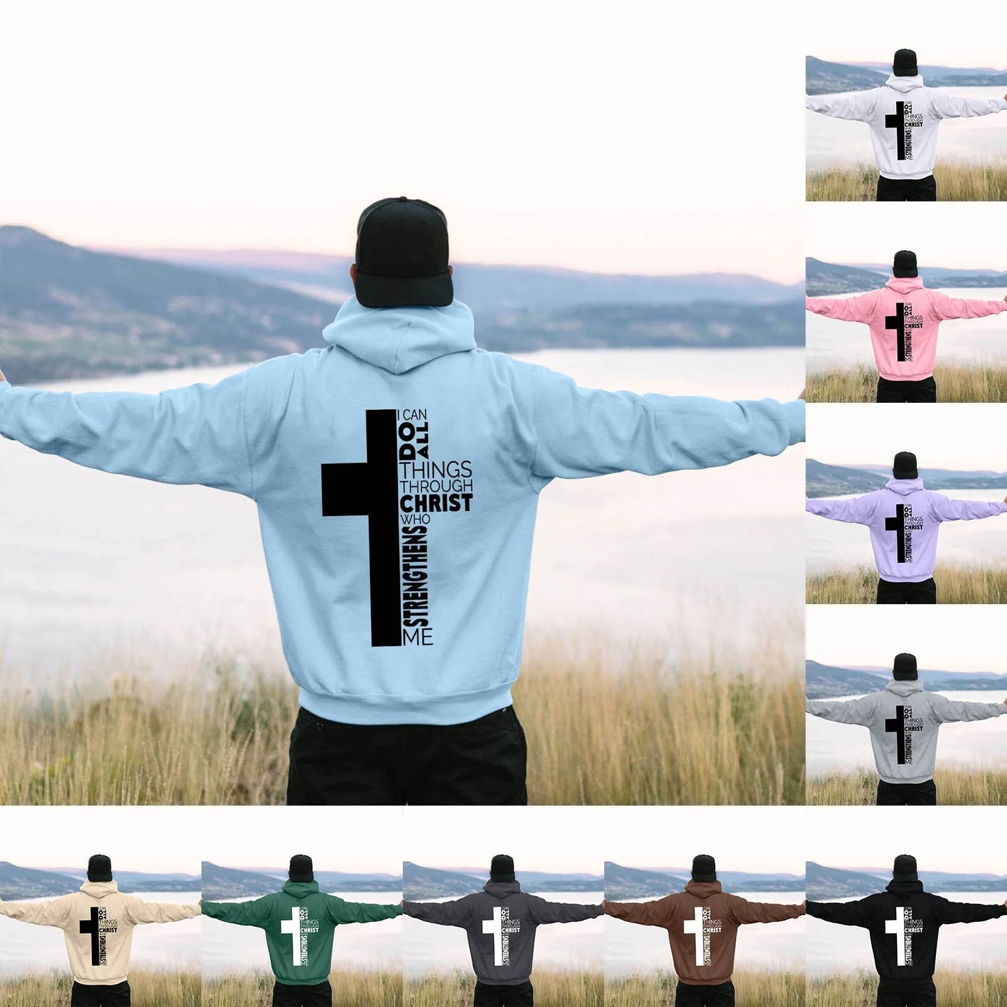 Philippians 4:13 Hoodie – Strength Through Christ