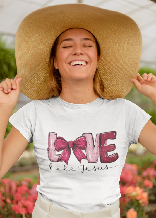 Love Like Jesus T-Shirt – Sweet & Faithful